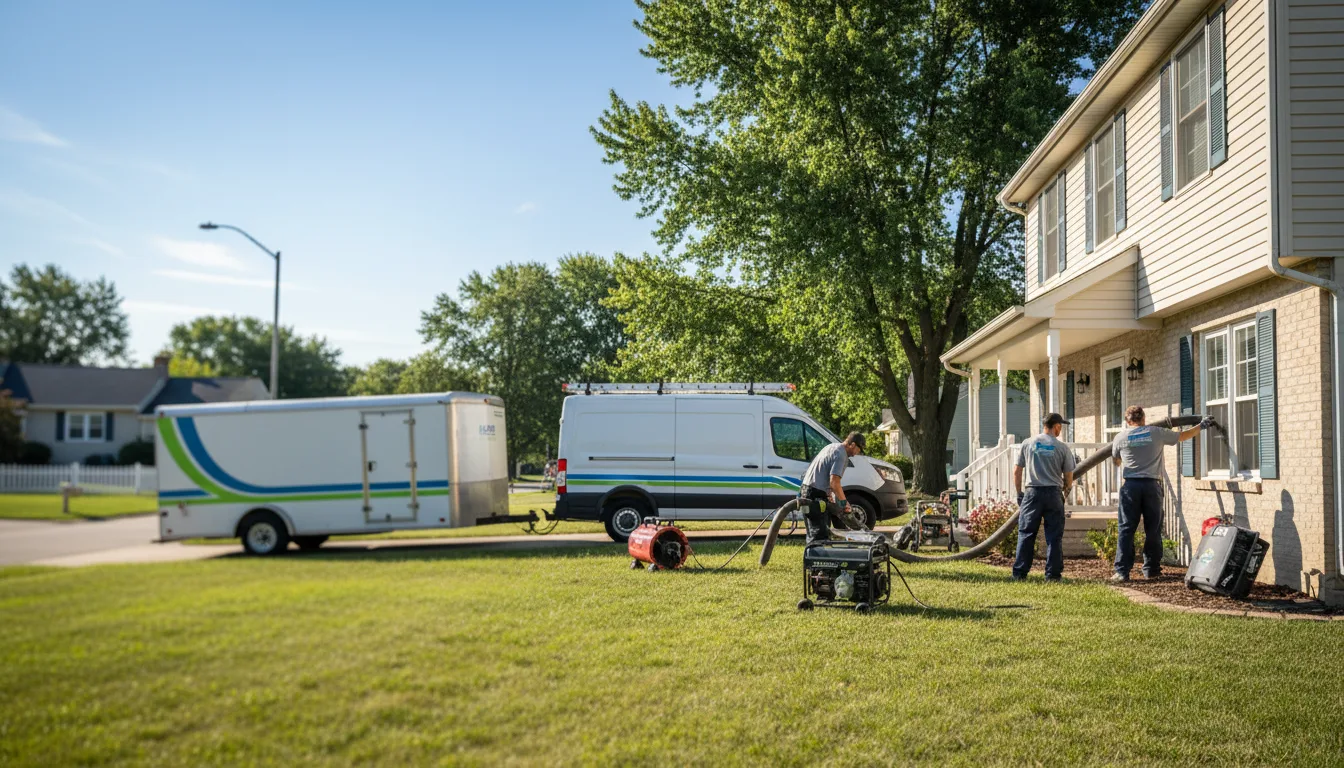 Flooded Basement Restoration And Cleanup With Repair in Simpson, KS near me